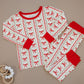 Bamboo Two Piece Set | Christmas Bows