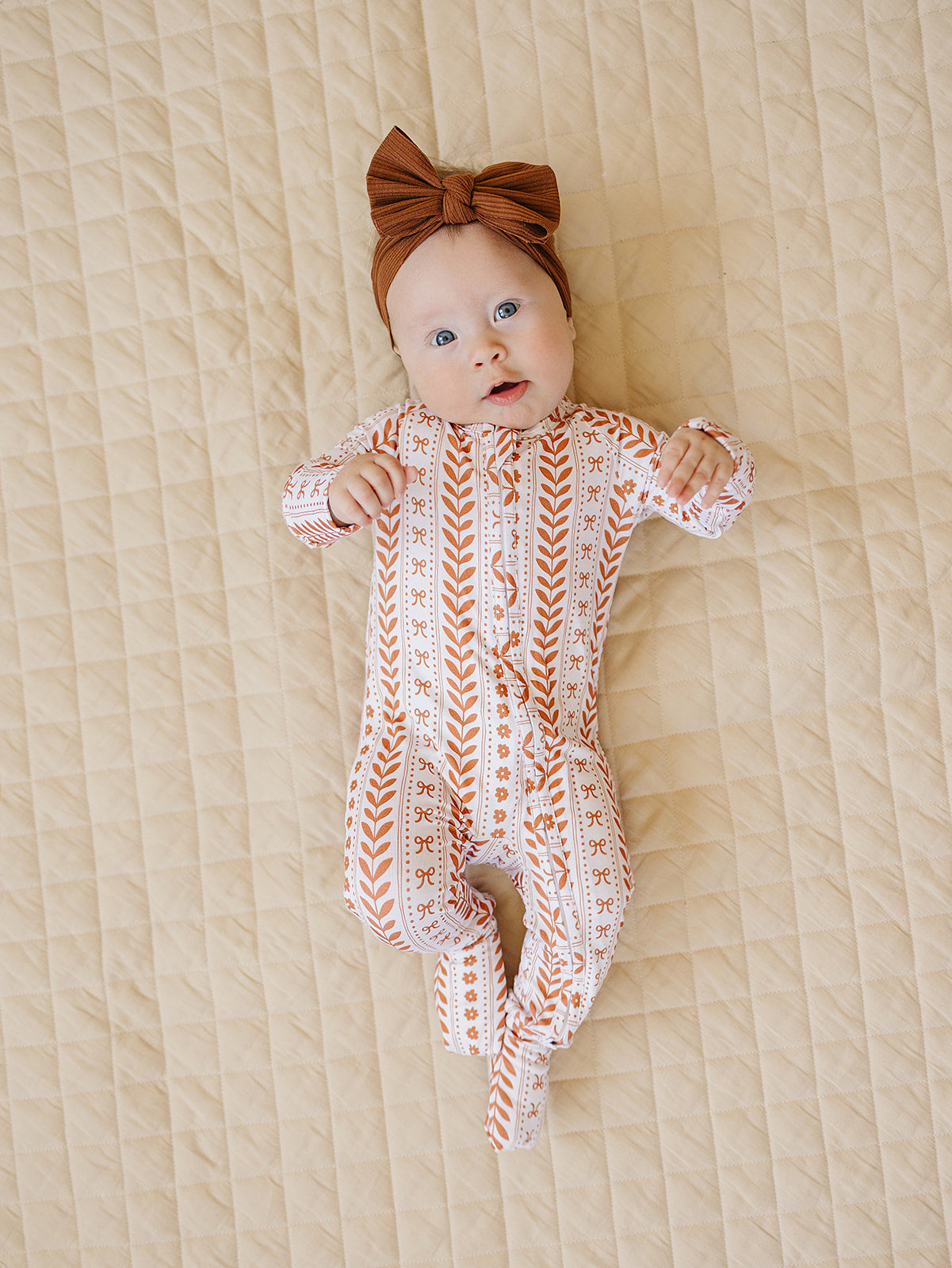 Bamboo Zip Romper | Boho Daisy
