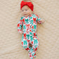 Bamboo Zip Romper | Merry Bows