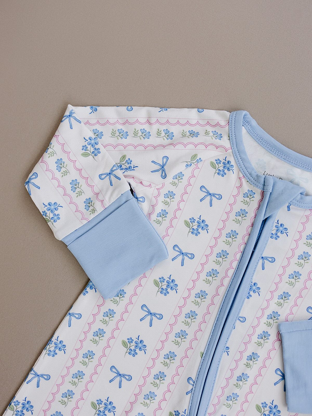 Bamboo Zip Romper | Whimsy Bloom