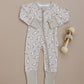 Bamboo Zip Romper | Latte Bolts