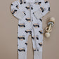 Bamboo Zip Romper | Mama's Boy