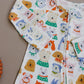 Bamboo Zip Romper | Puppy Club