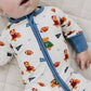 Bamboo Zip Romper | Touchdown Teddy