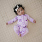 Bamboo Zip Romper | Raspberry