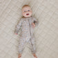 Bamboo Zip Romper | Latte Bolts