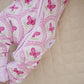 Bamboo Zip Romper | Pink Butterfly