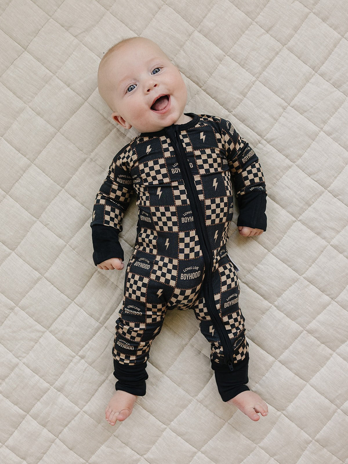 Bamboo Zip Romper | Long Live Boyhood