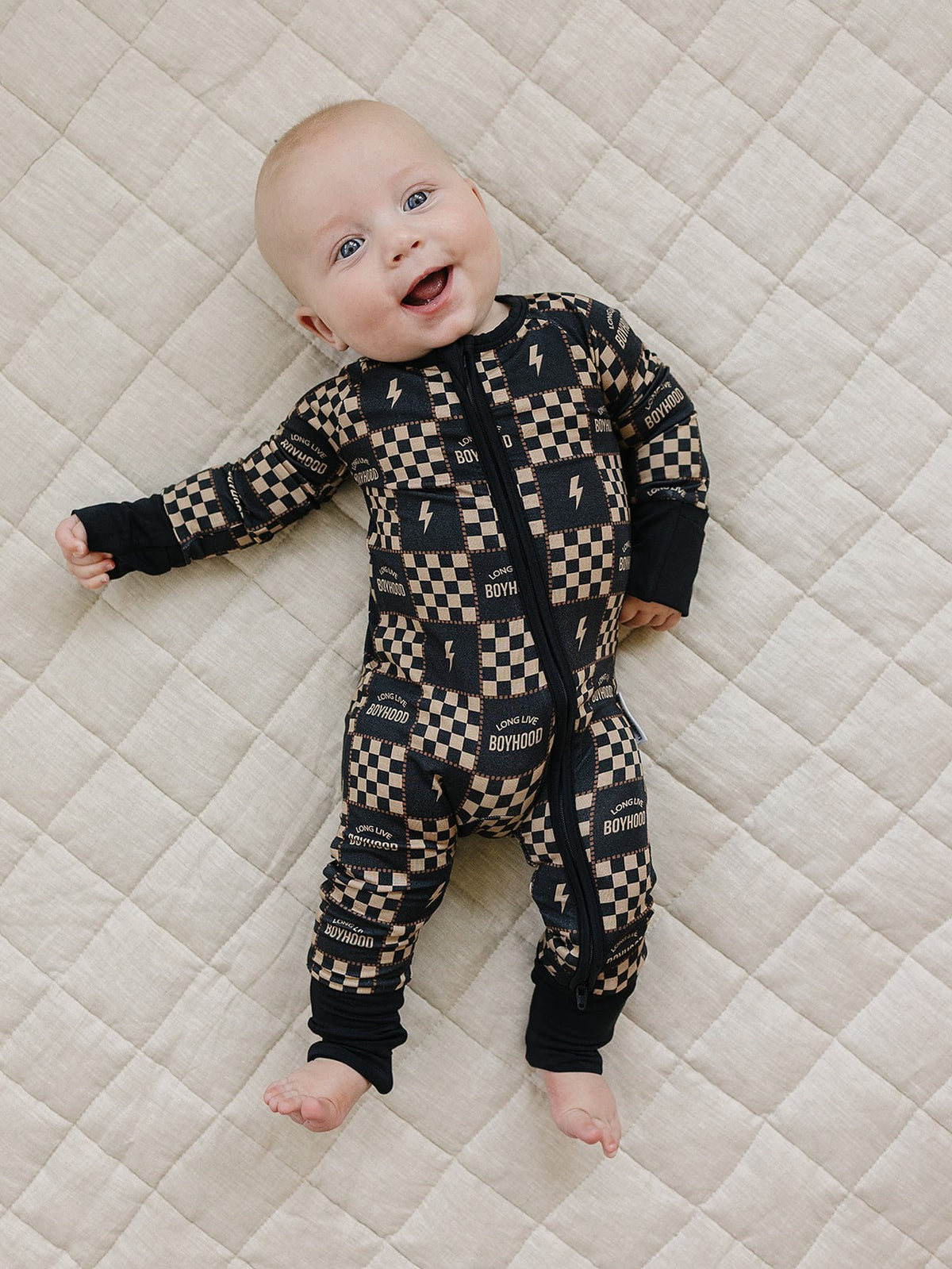 Bamboo Zip Romper | Long Live Boyhood