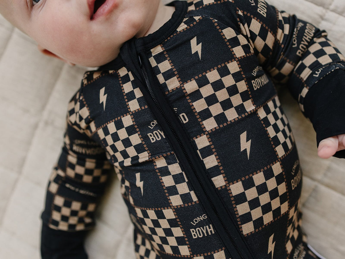 Bamboo Zip Romper | Long Live Boyhood