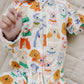 Bamboo Zip Romper | Puppy Club