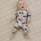 Bamboo Zip Romper | Mama's Boy