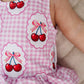 One Piece Swimsuit | Gingham Cherry
