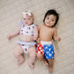Two Piece Swimsuit | Blue Cherry