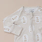 Bamboo Zip Romper | Gingham & Goose