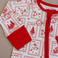Bamboo Zip Romper | North Pole Stamps