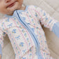 Bamboo Zip Romper | Whimsy Bloom