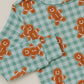 Bamboo Two Piece Set | Gingerbread Gingham
