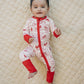 Bamboo Zip Romper | North Pole Stamps