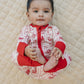 Bamboo Zip Romper | North Pole Stamps