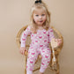 Bamboo Two Piece Set | Pink Butterfly