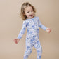 Bamboo Two Piece Set | Blue Bow