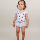 Two Piece Swimsuit | Blue Cherry