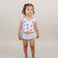 Two Piece Swimsuit | Blue Cherry