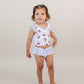 Two Piece Swimsuit | Blue Cherry