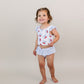 Two Piece Swimsuit | Blue Cherry