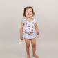 Two Piece Swimsuit | Blue Cherry