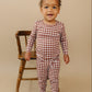 Bamboo Two Piece Set | Chocolate Gingham