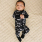 Bamboo Zip Romper | Race Cars