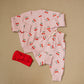 Jogger Set | Blush & Cherry