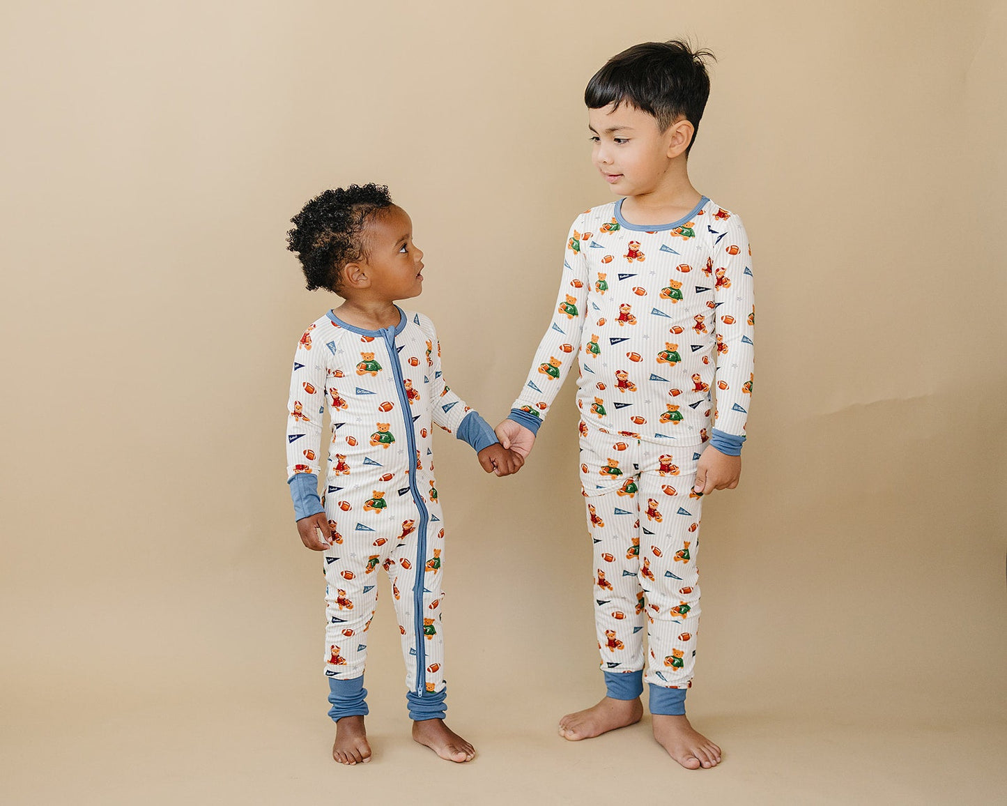 Bamboo Two Piece Set | Touchdown Teddy