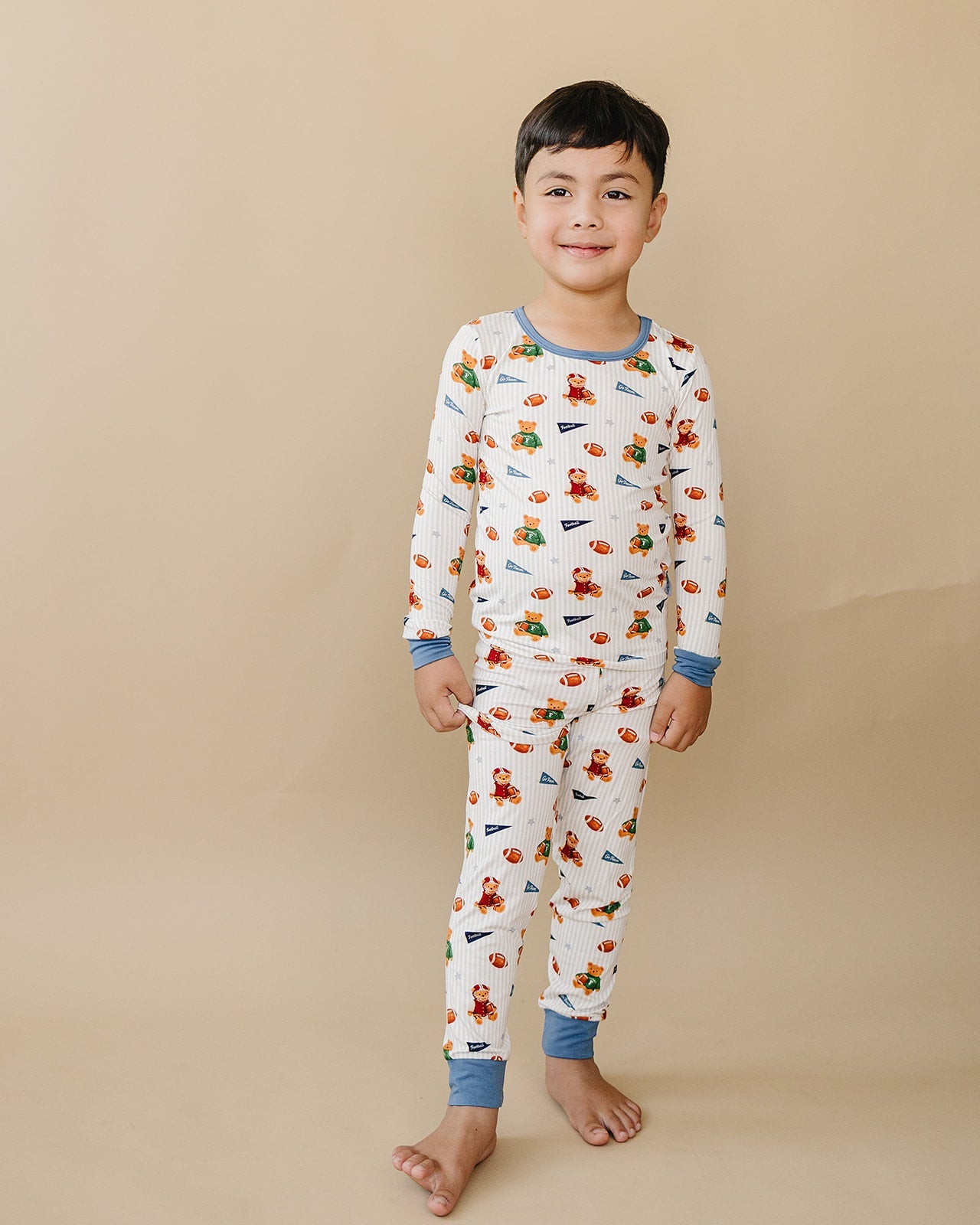 Bamboo Two Piece Set | Touchdown Teddy