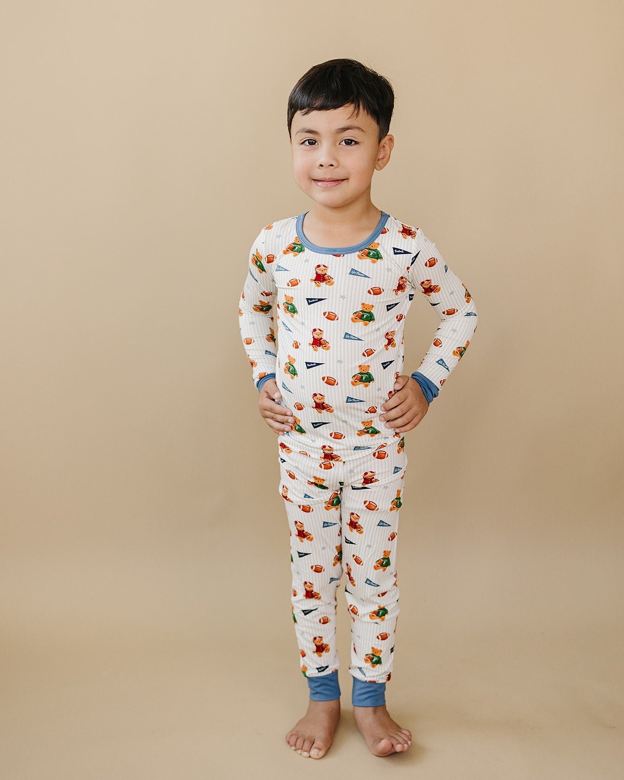 Bamboo Two Piece Set | Touchdown Teddy