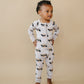 Bamboo Zip Romper | Mama's Boy