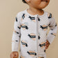 Bamboo Zip Romper | Mama's Boy
