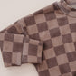Jogger Set | Espresso Checkered
