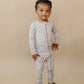 Bamboo Zip Romper | Latte Bolts