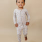 Bamboo Zip Romper | Latte Bolts