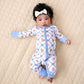 Bamboo Zip Romper | Chickens & Flowers