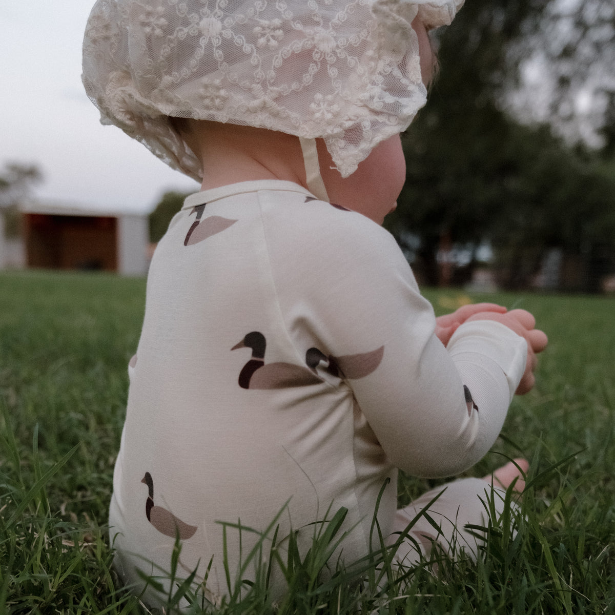 Bamboo Zip Pajamas | Mallard