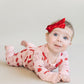 Bamboo Zip Romper | Cherry Heart