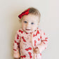 Bamboo Zip Romper | Cherry Heart