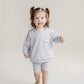 Biker Shorts Set | Gray