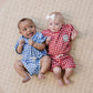 Shorts Set | Blue Gingham