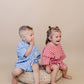 Shorts Set | Blue Gingham