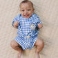 Shorts Set | Blue Gingham